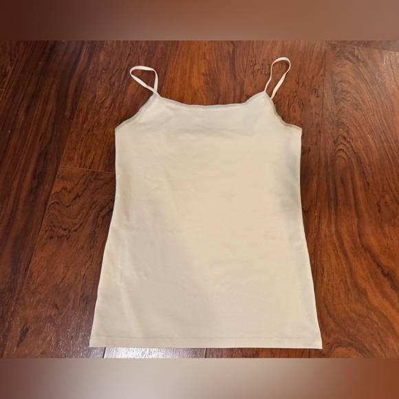 Women's Cream Spaghetti Strap Top - Picture 1 of 2
